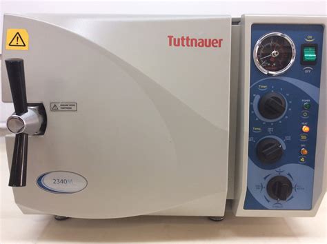 Tuttnauer 2540m Manual Autoclave Sterilizer 